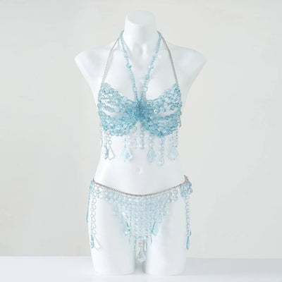 Beaded Festival Body Chain Top Collection 40+ Choices -Rave Tops -Rave Mates