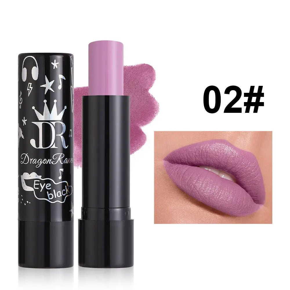 Dragon Ranee Velvet Matte Lipstick – 12 Vibrant Festival Shades -Rave Outfit Addons -Rave Mates
