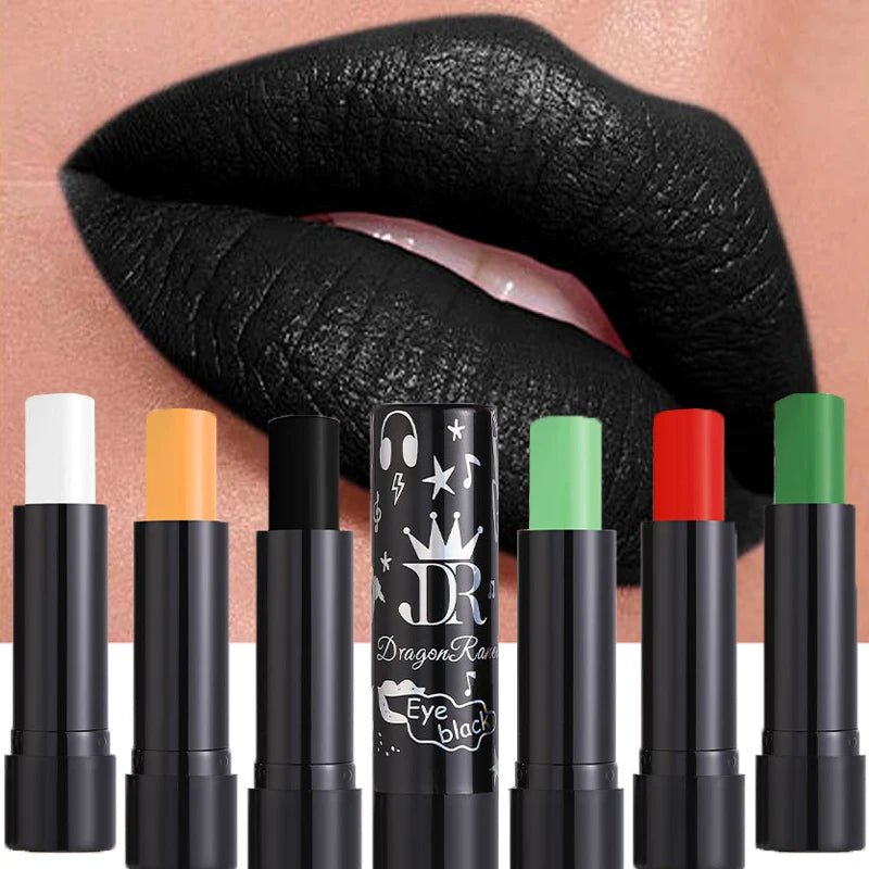 Dragon Ranee Velvet Matte Lipstick – 12 Vibrant Festival Shades -Rave Outfit Addons -Rave Mates