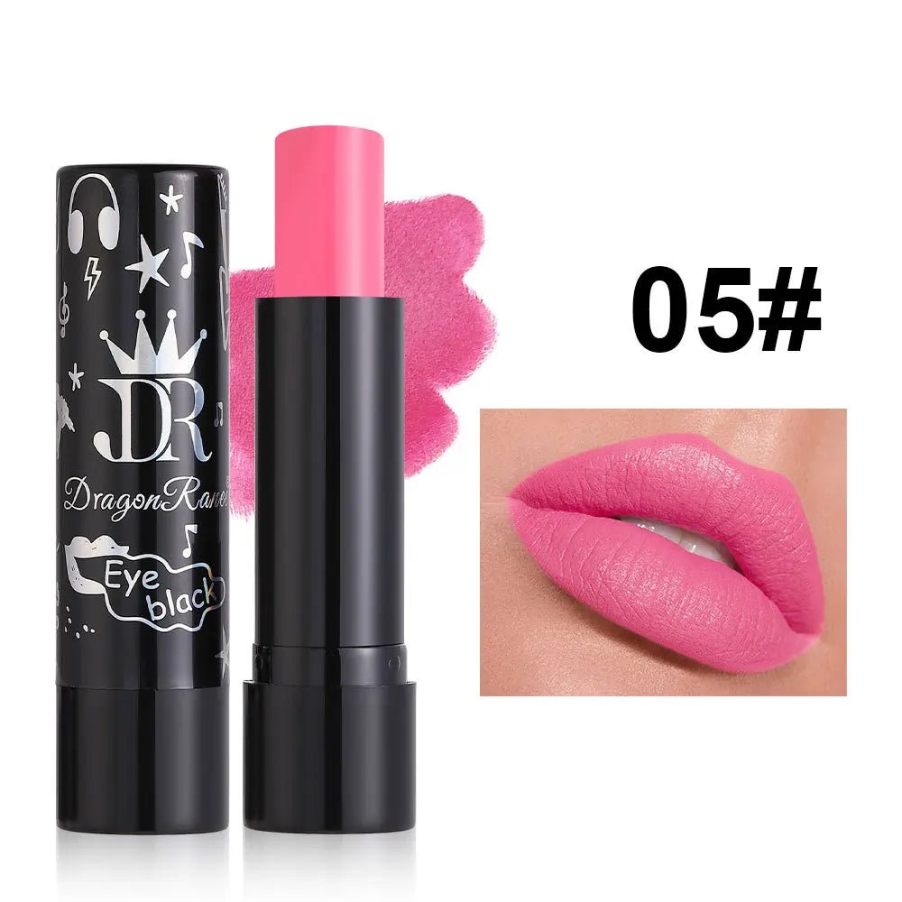 Dragon Ranee Velvet Matte Lipstick – 12 Vibrant Festival Shades -Rave Outfit Addons -Rave Mates