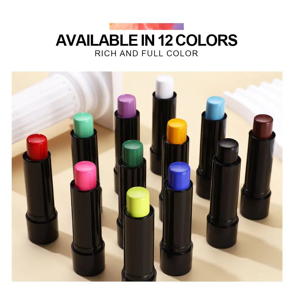 Dragon Ranee Velvet Matte Lipstick – 12 Vibrant Festival Shades -Rave Outfit Addons -Rave Mates