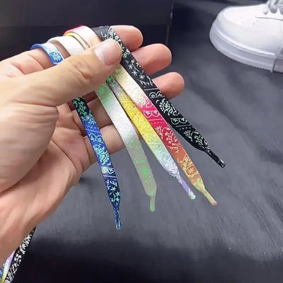 Glow In The Dark Rave Shoelaces – Festival Ready Laces -Rave Shoes -Rave Mates