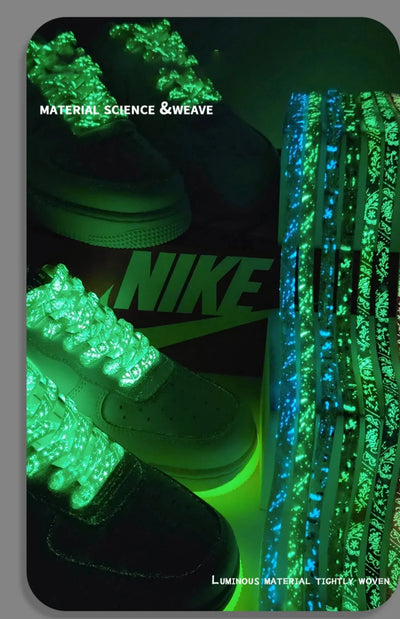 Glow In The Dark Rave Shoelaces – Festival Ready Laces -Rave Shoes -Rave Mates