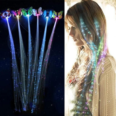 LED Butterfly Hair Lights -Rave Outfit Addons -Rave Mates