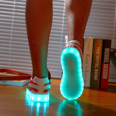 LED Light Up Rave Shoes – Festival Ready Glow Sneakers -Rave Shoes -Rave Mates