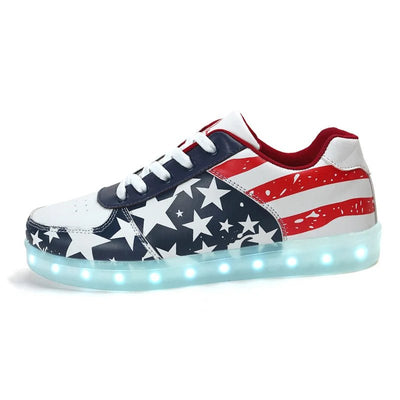 LED Light Up Rave Shoes – Festival Ready Glow Sneakers -Rave Shoes -Rave Mates