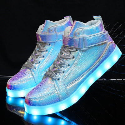 LED Light Up Rave Sneakers -Rave Shoes -Rave Mates