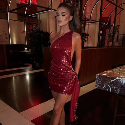 Sparkly Sequin & Fringe Mini Party Dress 38 Choices! -Going Out Dresses -Rave Mates