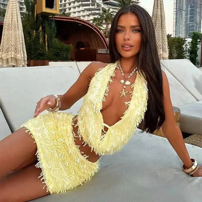 Sparkly Sequin & Fringe Mini Party Dress 38 Choices! -Going Out Dresses -Rave Mates