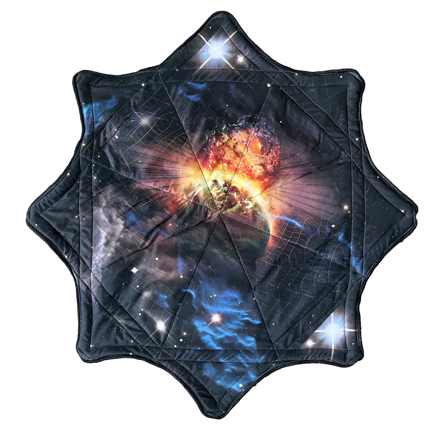 Spinning Festival Mat – Psychedelic Rave Flow Prop -Rave Accessories -Rave Mates