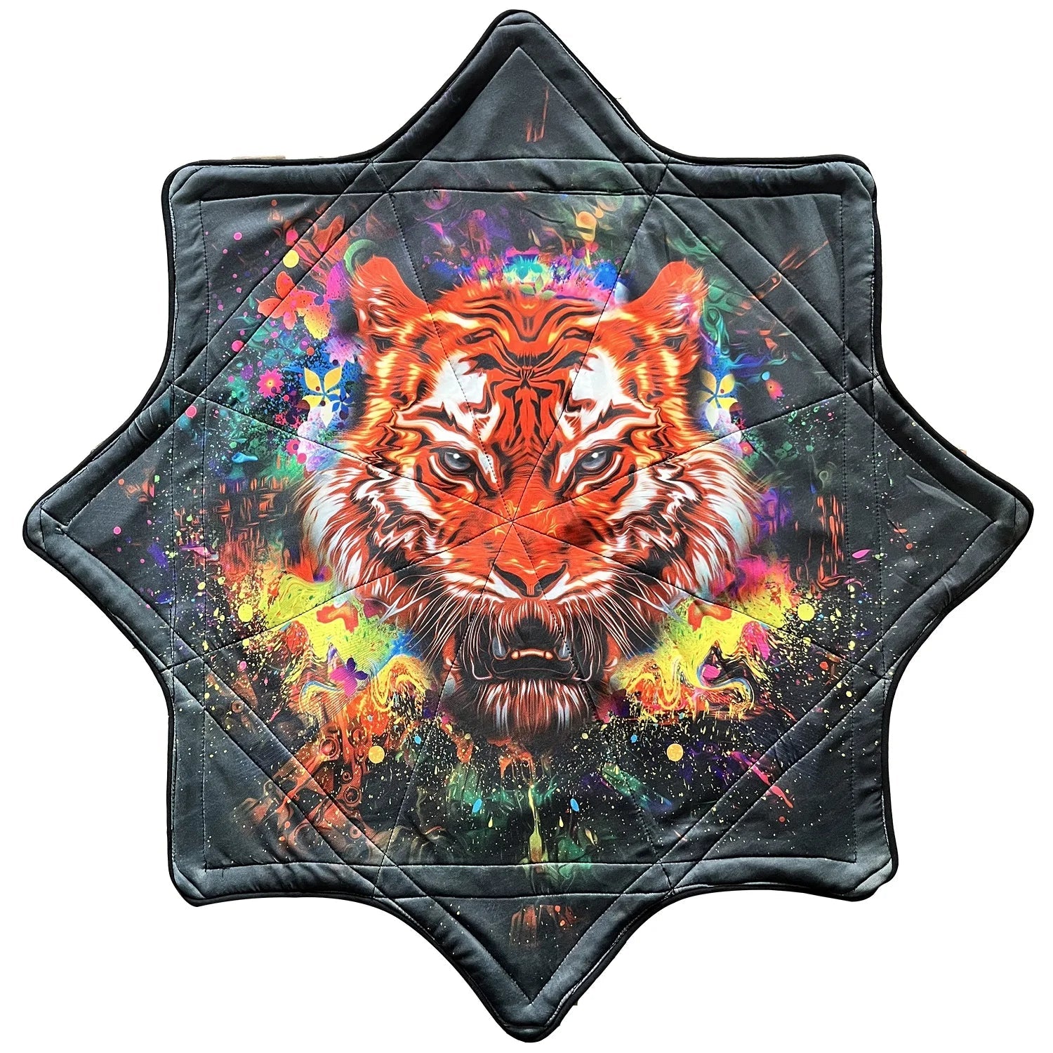Spinning Festival Mat – Psychedelic Rave Flow Prop -Rave Accessories -Rave Mates