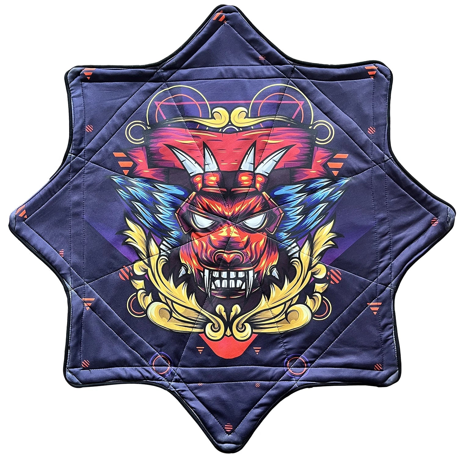 Spinning Festival Mat – Psychedelic Rave Flow Prop -Rave Accessories -Rave Mates