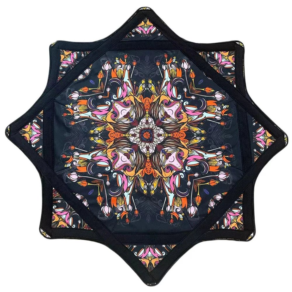Spinning Festival Mat – Psychedelic Rave Flow Prop -Rave Accessories -Rave Mates