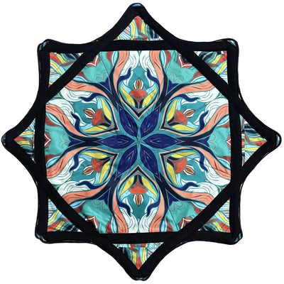 Spinning Festival Mat – Psychedelic Rave Flow Prop -Rave Accessories -Rave Mates