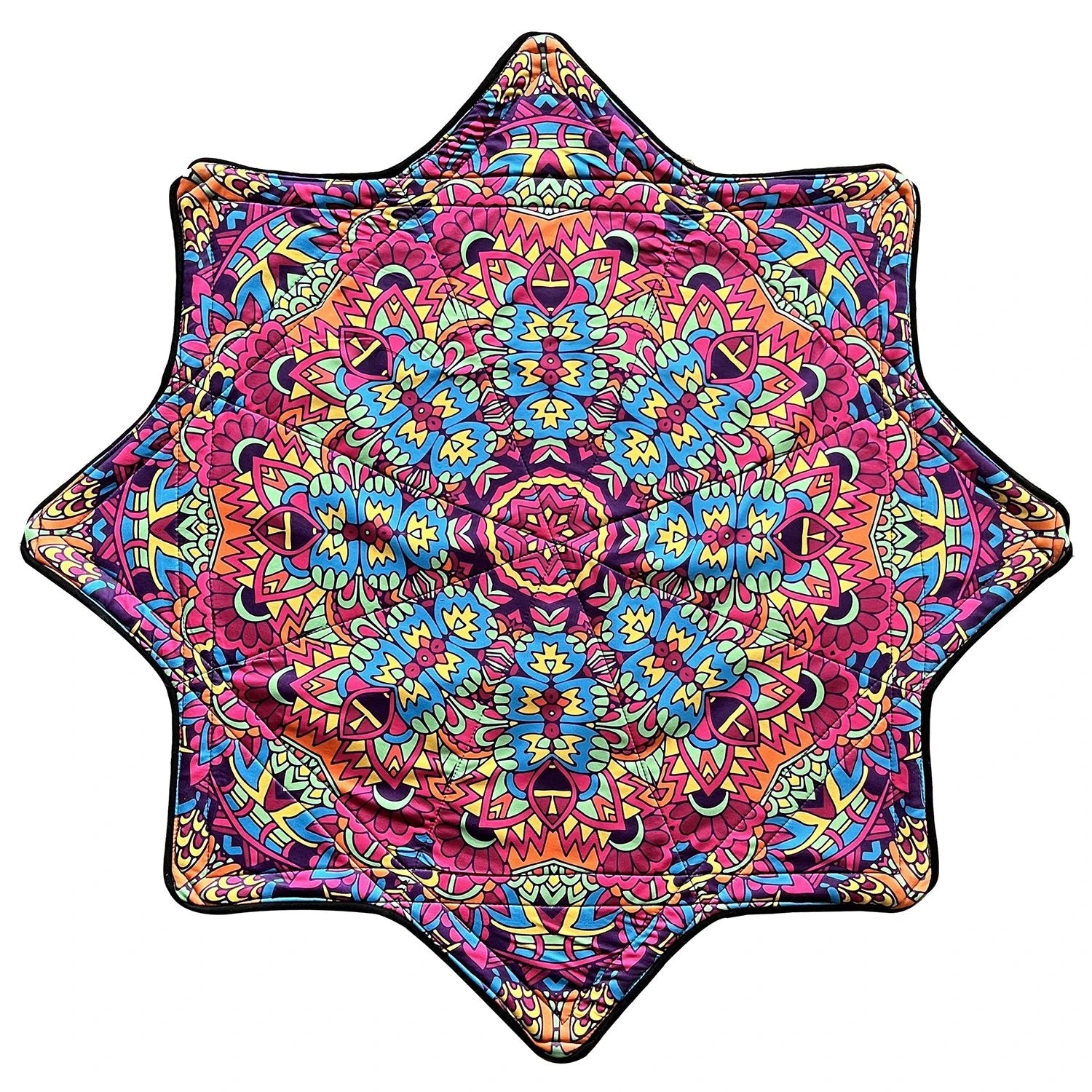Spinning Festival Mat – Psychedelic Rave Flow Prop -Rave Accessories -Rave Mates