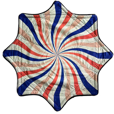 Spinning Festival Mat – Psychedelic Rave Flow Prop -Rave Accessories -Rave Mates