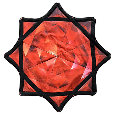 Spinning Festival Mat – Psychedelic Rave Flow Prop -Rave Accessories -Rave Mates