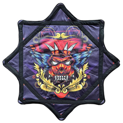 Spinning Festival Mat – Psychedelic Rave Flow Prop -Rave Accessories -Rave Mates