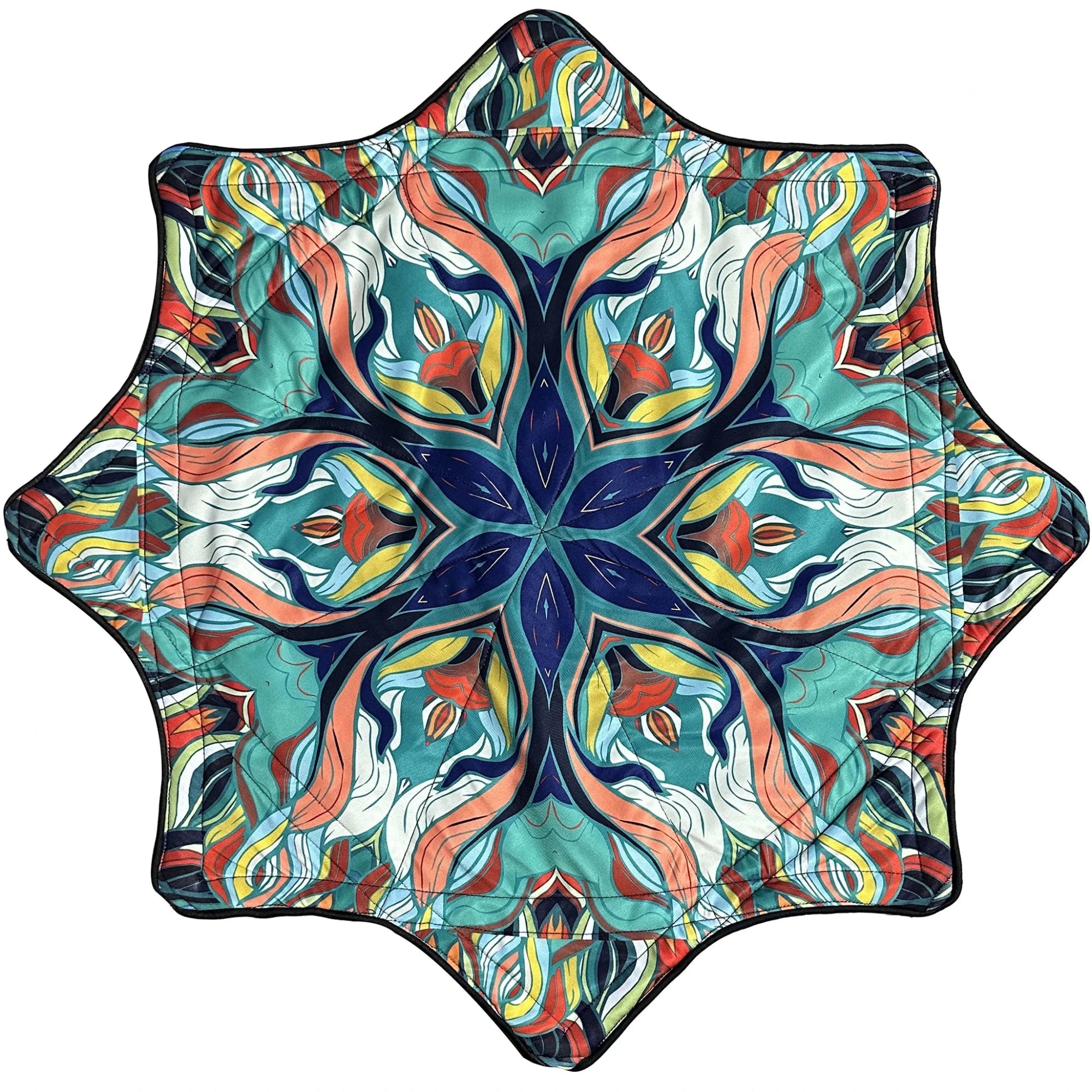 Spinning Festival Mat – Psychedelic Rave Flow Prop -Rave Accessories -Rave Mates