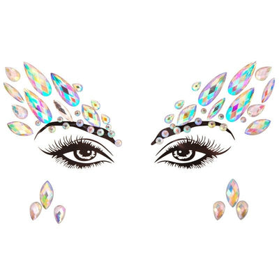 3D Acrylic Rhinestone Sticker -Rave Outfit Addons -Rave Mates
