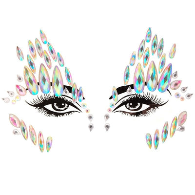 3D Acrylic Rhinestone Sticker -Rave Outfit Addons -Rave Mates