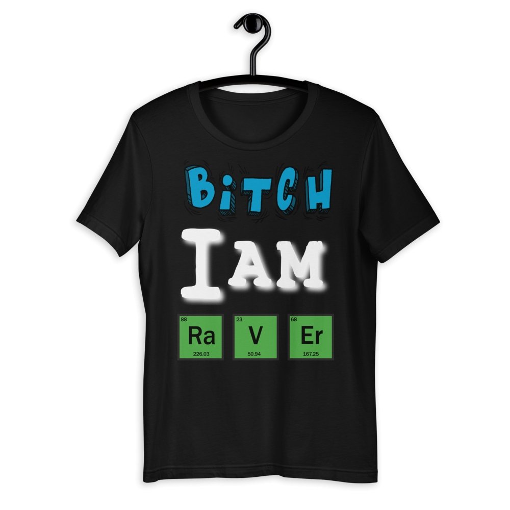 I am Raver | Rave T-shirt -Rave T-shirts For Guys & Women's -Rave Mates