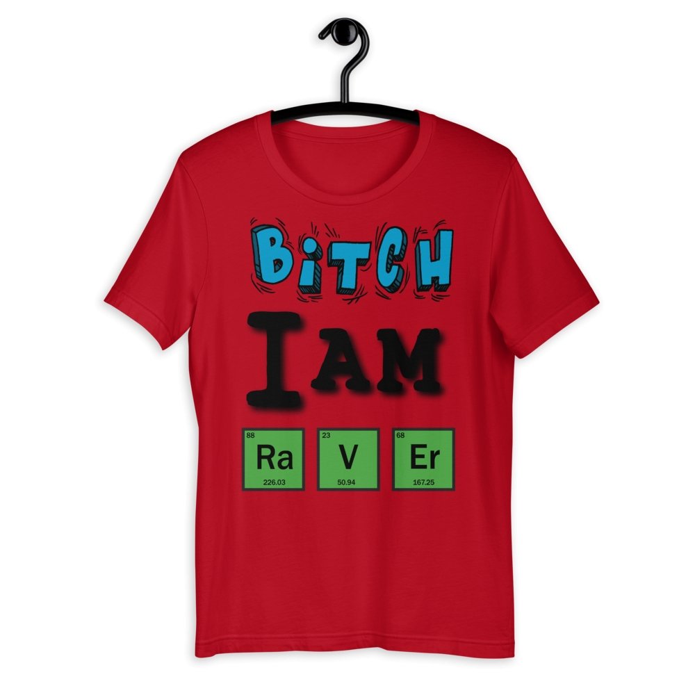 I am Raver | Rave T-shirt -Rave T-shirts For Guys & Women's -Rave Mates