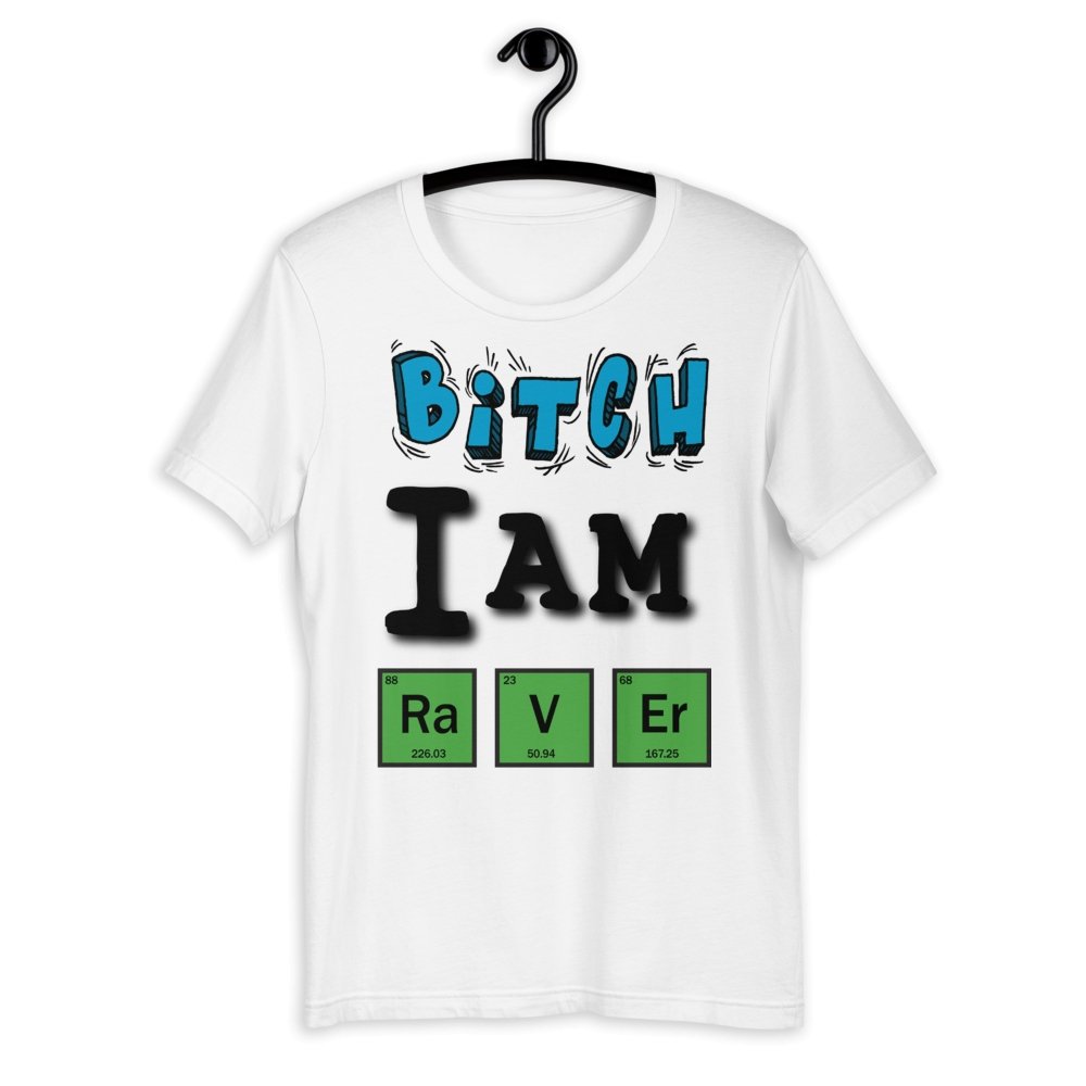 I am Raver | Rave T-shirt -Rave T-shirts For Guys & Women's -Rave Mates