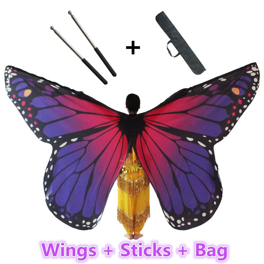 Butterfly Wings For 110-175cm Persons -Flow Arts -Rave Mates