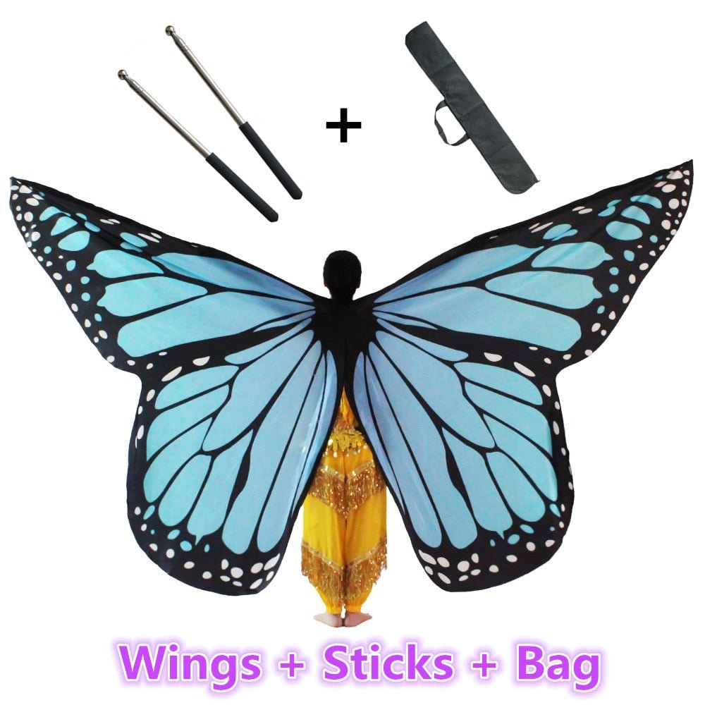 Butterfly Wings For 110-175cm Persons -Flow Arts -Rave Mates