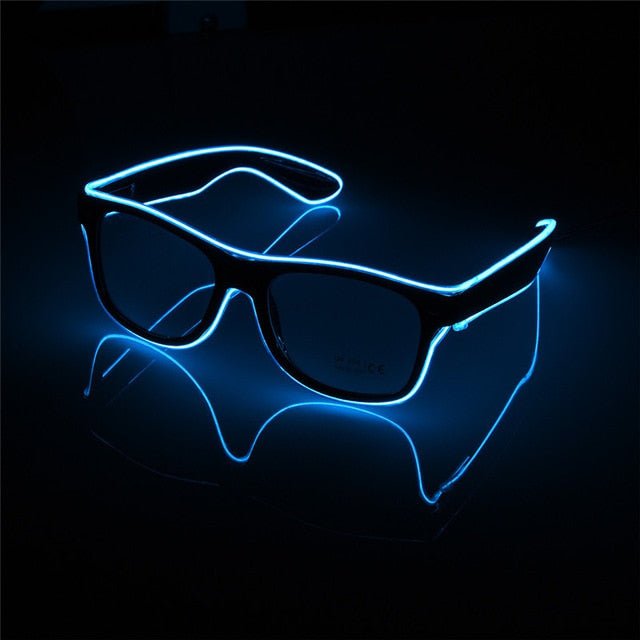 LED El Wire Sunglasses - Rave Glasses - Rave Mates