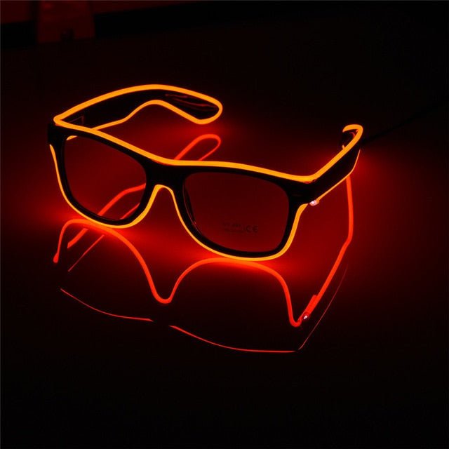 LED El Wire Sunglasses - Rave Glasses - Rave Mates