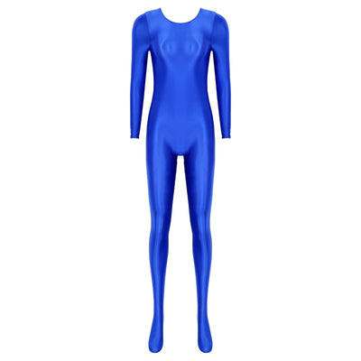 Glossy Full Body Leotard Bodysuit -Rave Bodysuits -Rave Mates