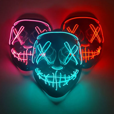 Rave Neon LED Mask - Rave Masks - Rave Mates