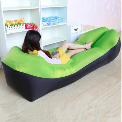 Inflatable Air Lazy Bag -Festival Camping Gear -Rave Mates