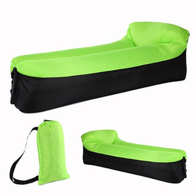 Inflatable Air Lazy Bag -Festival Camping Gear -Rave Mates