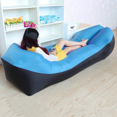 Inflatable Air Lazy Bag -Festival Camping Gear -Rave Mates