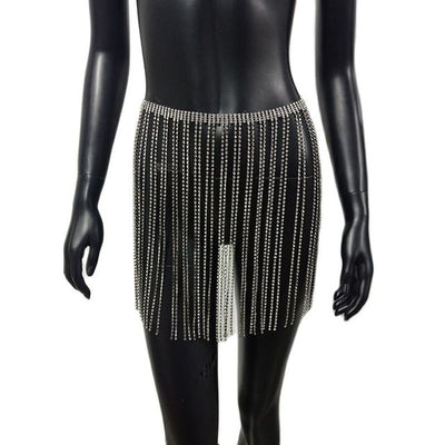 Link Chain Skirt -rave outfit -Rave Mates