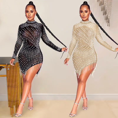 Mini Evening Party Dress -Going Out Dresses -Rave Mates