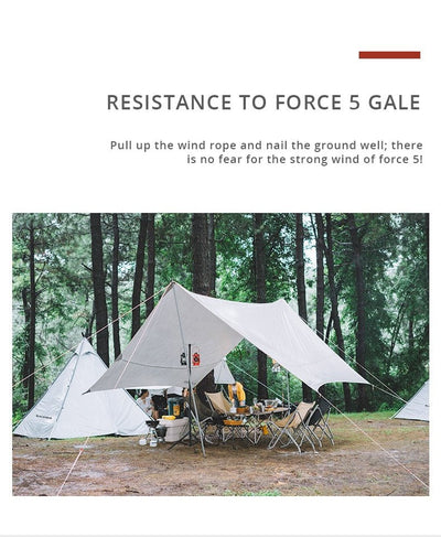 Multifunctional Tent Canopi -Festival Camping Gear -Rave Mates