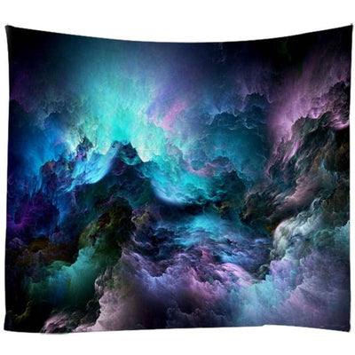 Psychedelic Bohemian Mandala Printed Tapestry -Mandala Printed -Rave Mates