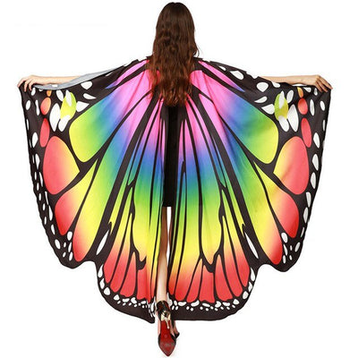 Rainbow 360 Degree Butterfly Wings -Butterfly Wings -Rave Mates