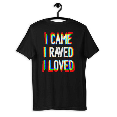 Rave on Rave T-Shirt | Both sided Print -Rave T-shirts For Guys & Women's -Rave Mates