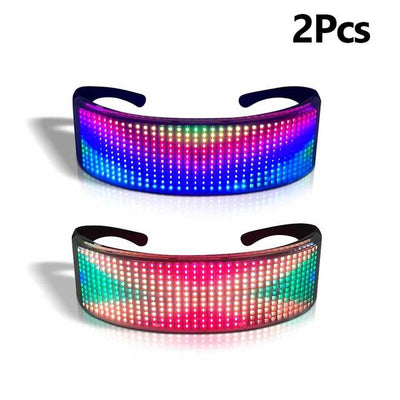 Rave Party Glasses - Bluetooth App Controlled -Festival Rave -Rave Mates