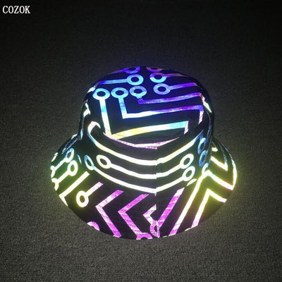 Reflective Rave Hat -Rave Hats -Rave Mates