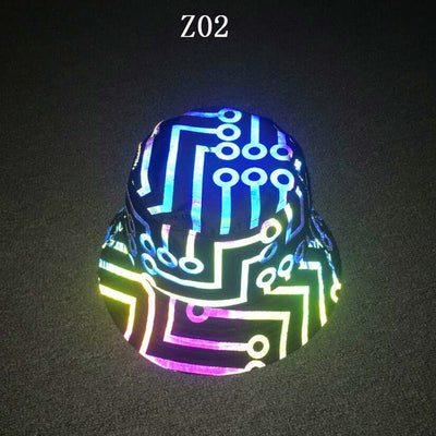 Reflective Rave Hat -Rave Hats -Rave Mates