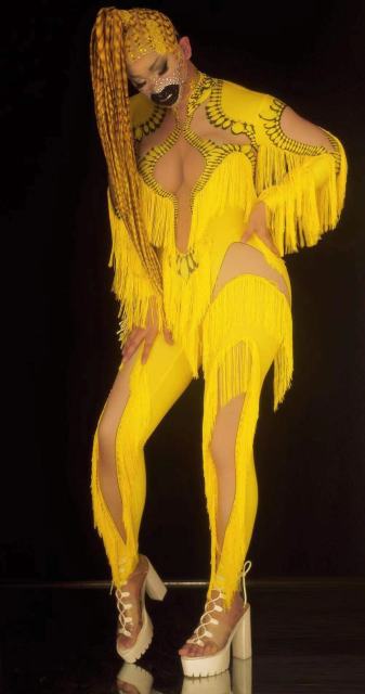 Tassel Jumpsuit -rave outfit -Rave Mates