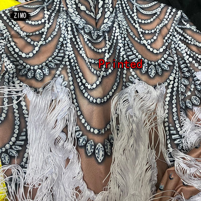 Tassel Jumpsuit -rave outfit -Rave Mates