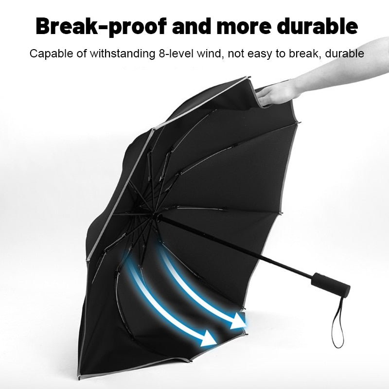 Windproof Double Umbrela -Rave Accessories -Rave Mates