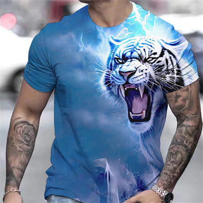 Men’s 3D Animal Print Rave T-Shirt – 22 Designs